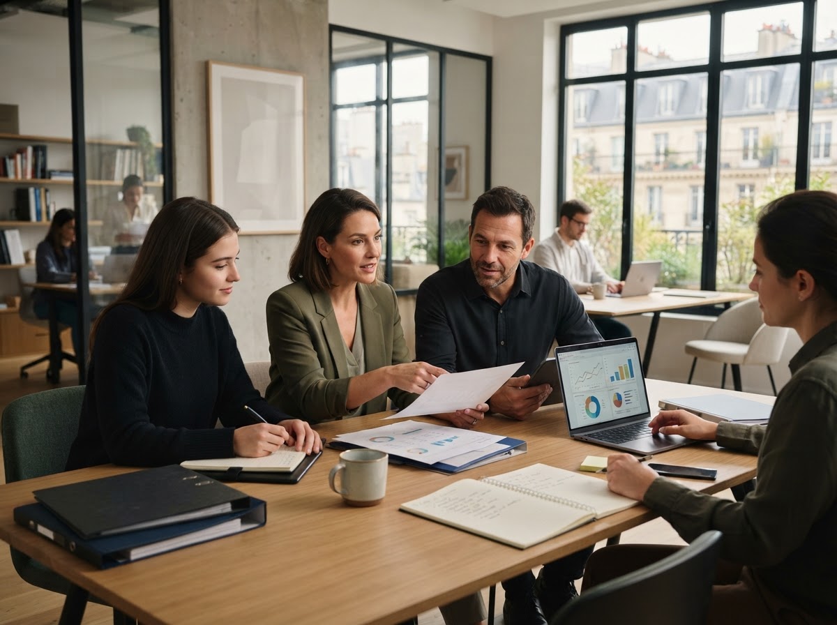 Swap Embolex X — consultation du tableau de bord d'analyse depuis un lieu de travail mobile